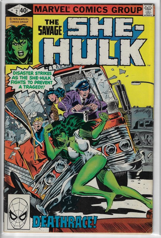 The Savage She-Hulk #2 (Marvel, 1980) Mid-Grade