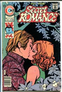 Secret Romance #35 1975-Charlton-exotic art-G/VG