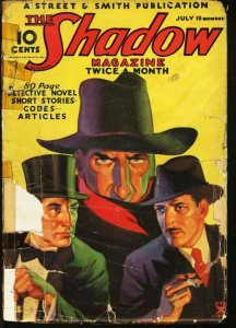 PULP:  SHADOW 1935 JUL 15-STREET AND SMITH PULP-RARE FR