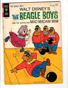 Lot Of 7 Walt Disney's Beagle Boys Gold Key Comic Books # 1 2 3 7 8 10 14 JL33