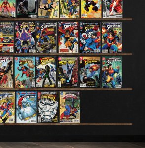 Huge Lot 150+ Comics with Action Comics, Adventures Of Superman & More!