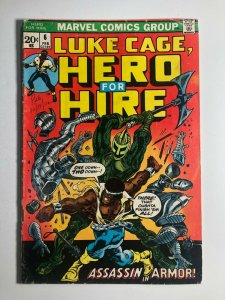 Marvel LUKE CAGE Hero for Hire #6 1973 Low grade (A433)