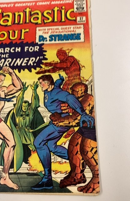 Fantastic Four #27 (1964)w dr strange see description