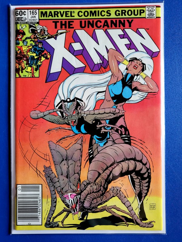 X-Men #165 newstand edition (1983)