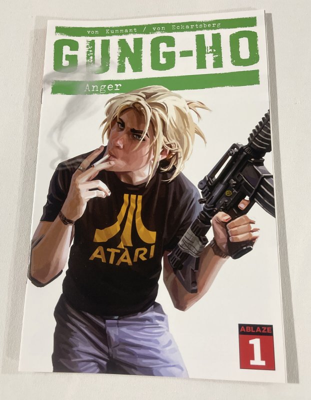 Gung-Ho Anger (2021) #1 - Daniel Clarke Variant - Ablaze