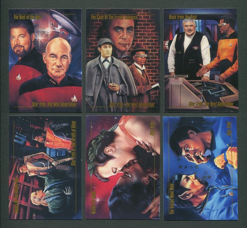 1993 Skybox Star Trek Master Series Set MINT