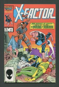 X-Factor #4 / 9.2 NM-   May 1986 (G)