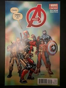 AVENGERS #24 VF Marvel 2014  Vol 5  Carlo Barberi Deadpool Twerk Variant