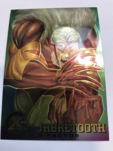 SABRETOOTH #18 card : 1995 Fleer Ultra X-men Chromium; NM/M, base, Kubert art