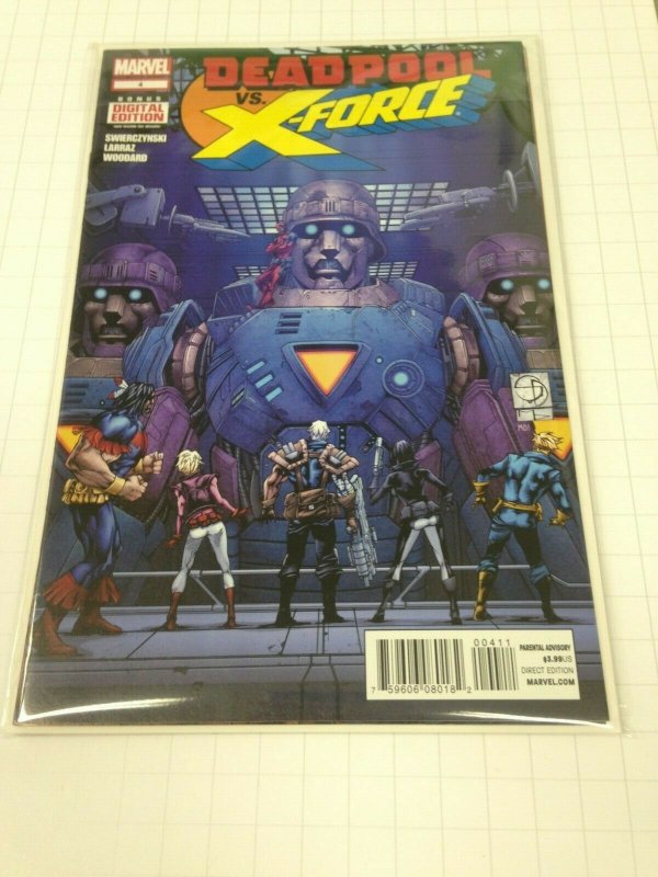 Deadpool Vs. X-Force 1-4 set Avg. grade NM