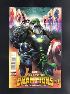 Contest of Champions #1 (2015) 1st Appearance and Cover of White Fox