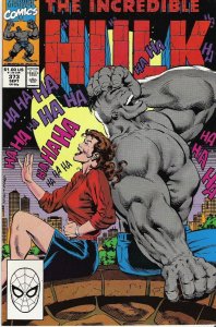 The Incredible Hulk #373 (1990)  VF+ 8.5