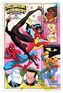 AMAZING SPIDER-MAN #39 MARVEL 2023 GALLOWAY SATURDAY MORNING VARIANT NM