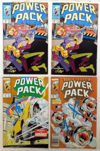 Power Pack Lot of 4 #34 x2, 41, 45 (1988) Marvel Comics 1st Print Comic Books