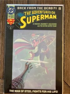 Adventures of Superman #500 Collector's Edition Cover (1993)