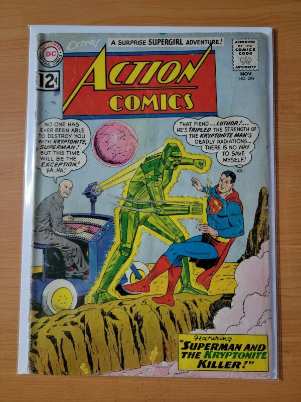 Action Comics #294 ~ VERY GOOD VG ~ 1962 DC Comics