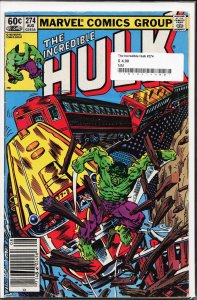 The Incredible Hulk #274 (1982) Hulk