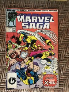 The Marvel Saga The Official History of the Marvel Universe #21 (1987)