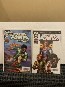 2003 SUPREME POWER Comics (Lot of 18) Modern, MAX #1 to 18 (C462)