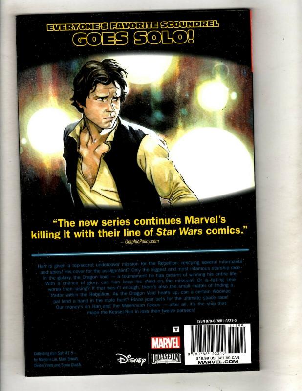 Star Wars Han Solo Marvel Comics TPB Graphic Novel Comic Book Chewbacca J348