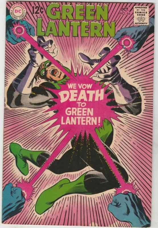 Green Lantern #64 (Oct-68) VF/NM High-Grade Green Lantern