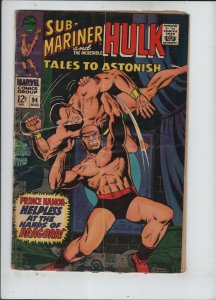 Tales to Astonish 94 good to vg