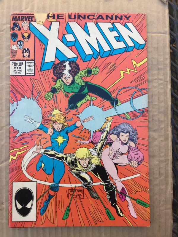 The Uncanny X-Men #218 (1987)