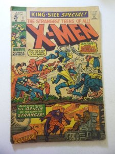 X-Men Annual #1 (1970) VG Condition