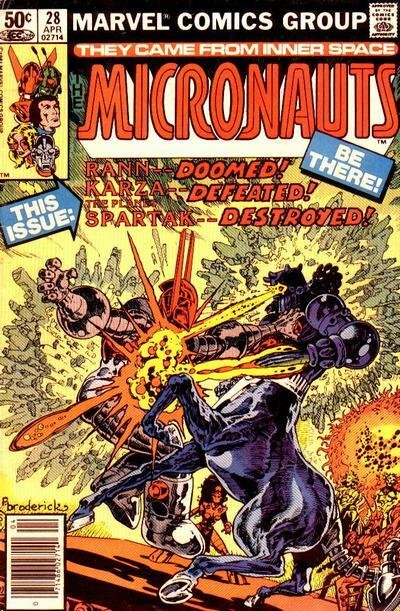 Micronauts (Vol. 1) #28 (Newsstand) FN ; Marvel | Bill Mantlo