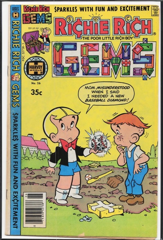 Richie Rich Gems #26 (1979) Richie Rich