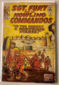 Sgt. Fury and his Howling Commandos #24 Marvel (4.0 VG) Fury's Furlough (1965)