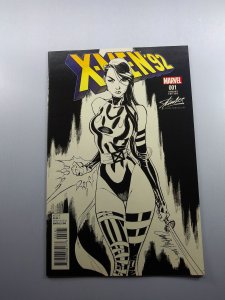 X-Men '92 #1 Campbell Black and White Cover (2016) - VF/NM