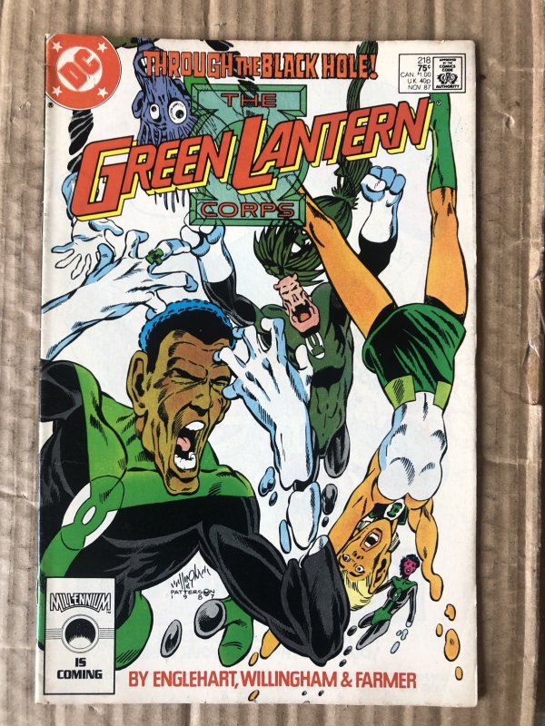 The Green Lantern Corps #218 (1987)