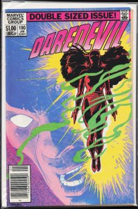 Daredevil #190 Newsstand Edition (1982) Daredevil