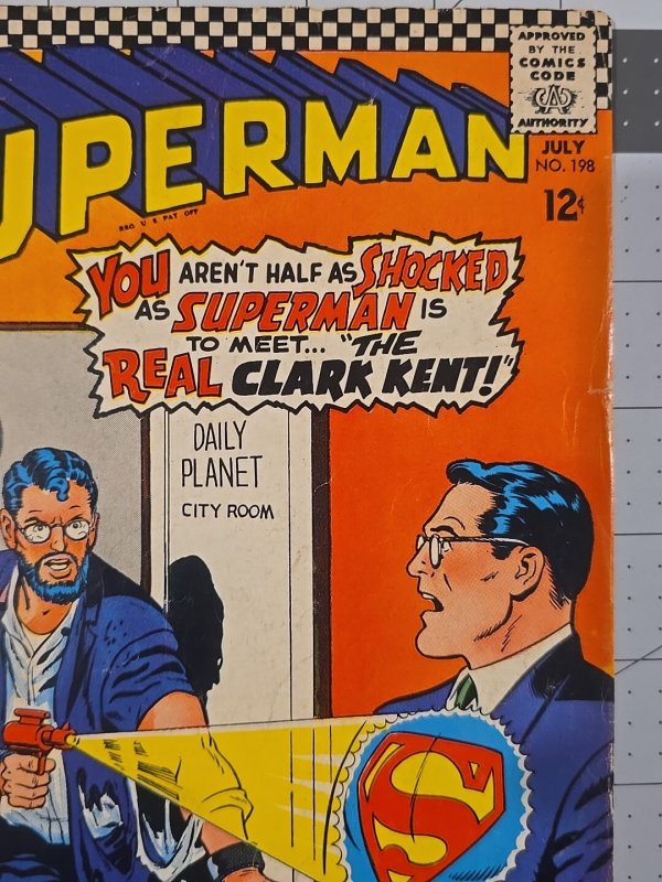 Superman #198 (DC Comics July 1967)