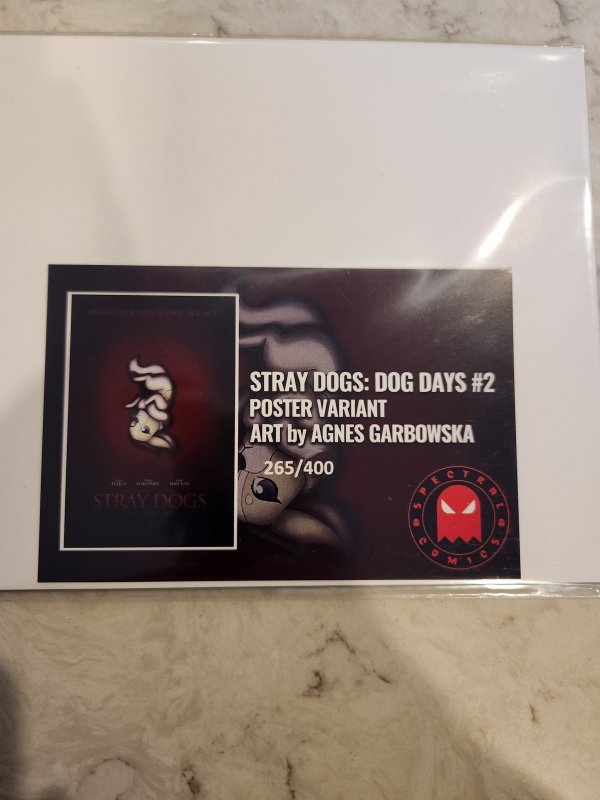 Stray Dogs: Dog Days #2 Agnes Garbowska Poster Variant
