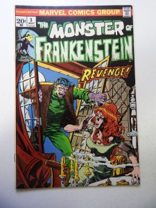 The Frankenstein Monster #3 (1973) FN+ Condition