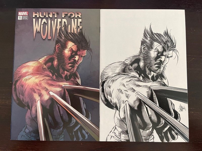 Hunt for Wolverine #1 Deodato variant set Marvel 2018 NM 9.4