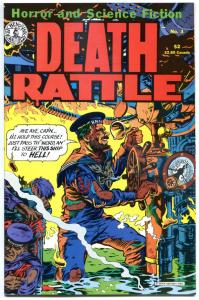 DEATH RATTLE #3, VF, Jaxon, Dead Man's Chest, Bulto Cosmic Slug, 1986