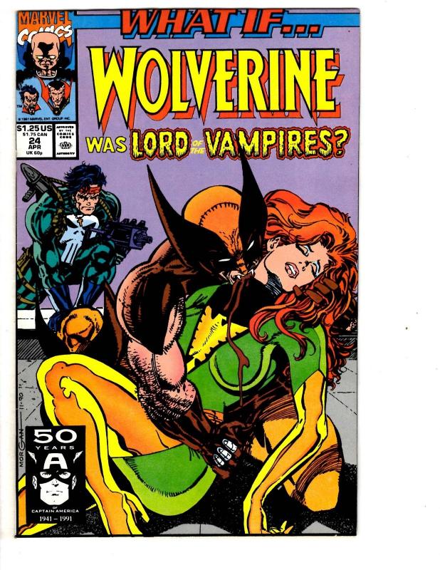 5 What If... Marvel Comic Books # 16 24 26 47 51 Wolverine Punisher Magneto CB6