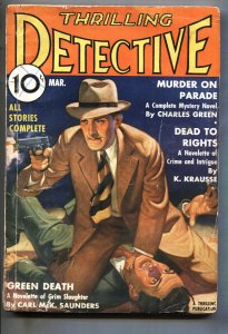 Thrilling Detective--March 1937--Thrilling--Rudolph Belarski--Carl M. Saunder...