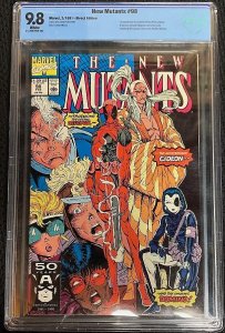 The New Mutants #98 Direct Edition (1991) CBCS 9.8