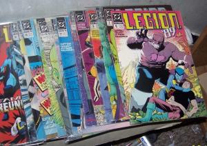 L.E.G.I.O.N. '89-92 LOT OF 35 COMICS  # 6 7 8 9 10 11 12 13 14 15 16 17 18-45 + 