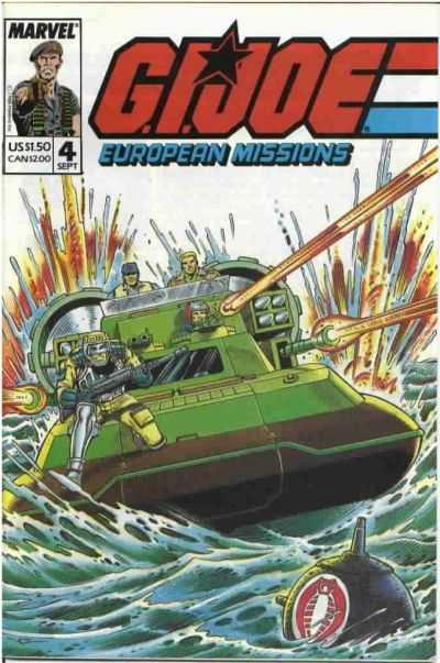 G.I. Joe European Missions #4, NM-