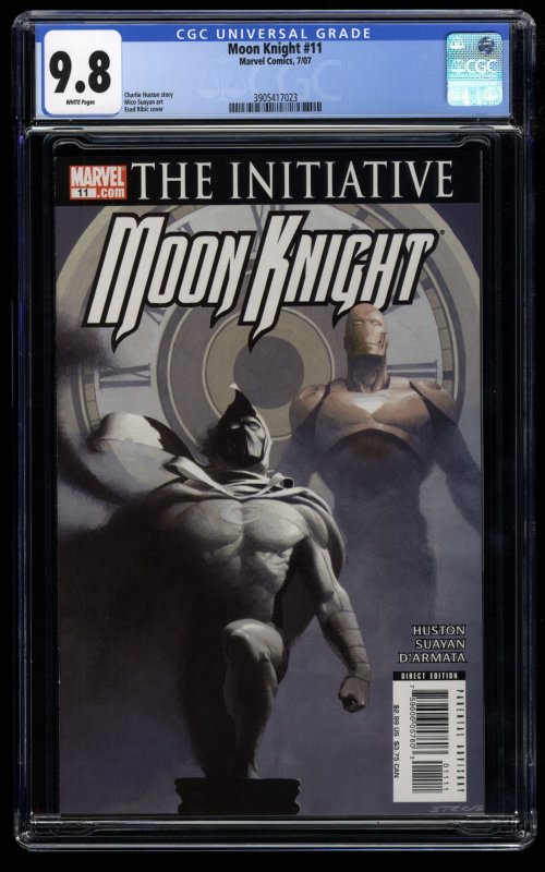 Moon Knight (2006) #11 CGC NM/M 9.8 White Pages Esad Ribic Cover!