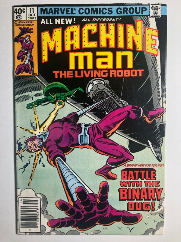 Marvel  MACHINE MAN #11 Battle with the Binary Bug! F/VF (A447)