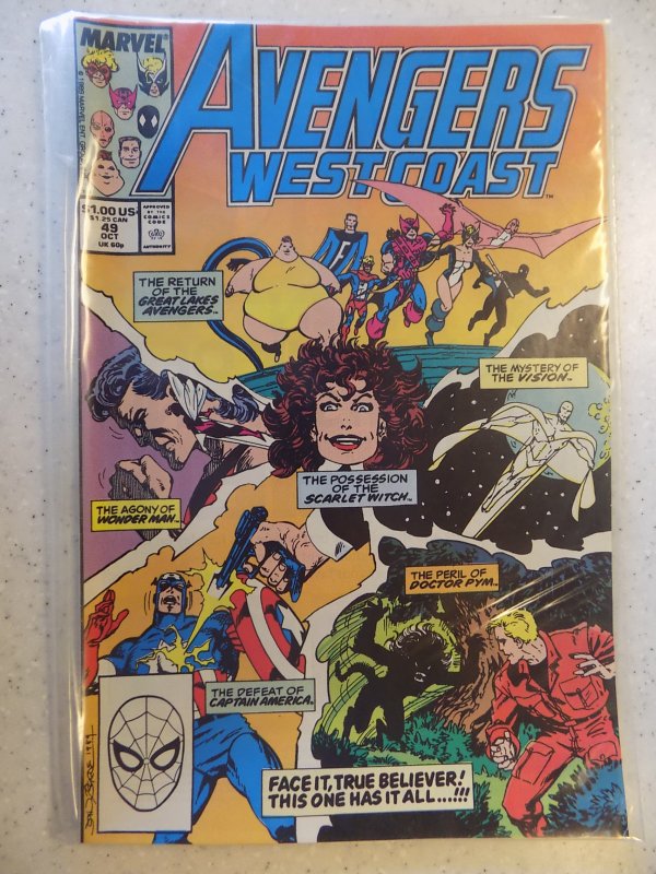 WEST COAST AVENGERS # 49