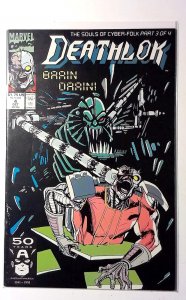 Deathlok #4 (1991) Marvel Comics 1st Print Comic Book