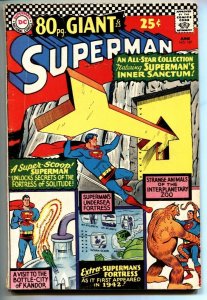 Superman #187 1966-80 page giant-DC comics- Fortress of Solitude - VG