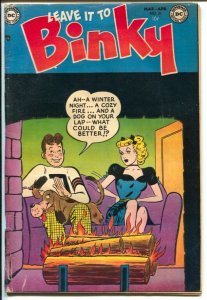 Leave It To Binky #31 1953-DC-Spicy woman cover-teen humor-G/VG